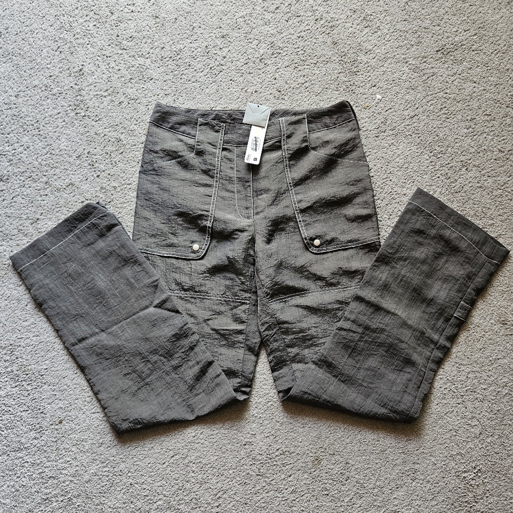 Womens new Gray Spanner "wild thing" cargo pants. Size 6.